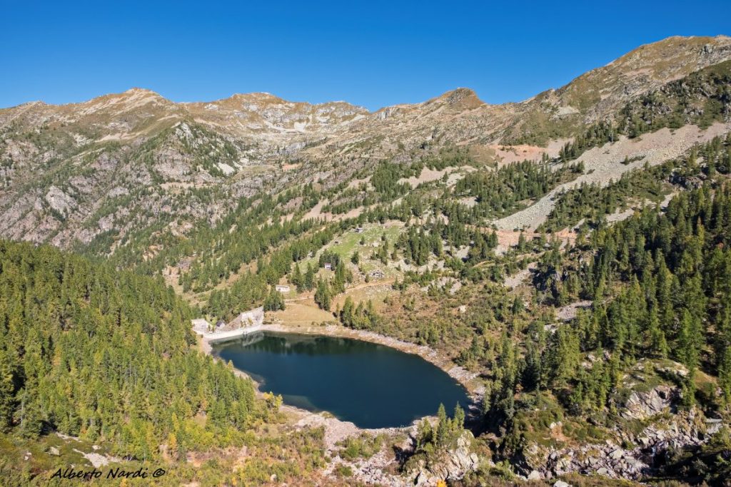 Il Lago Vargno, lo si ammira dall