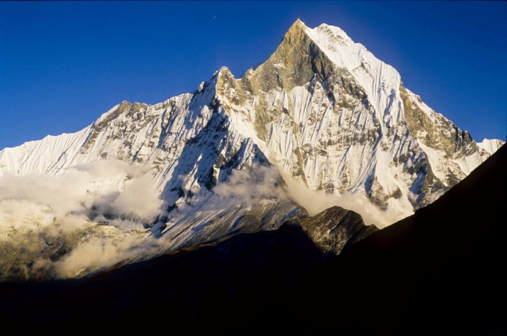 Il Machapuchare, foto Stefano Ardito