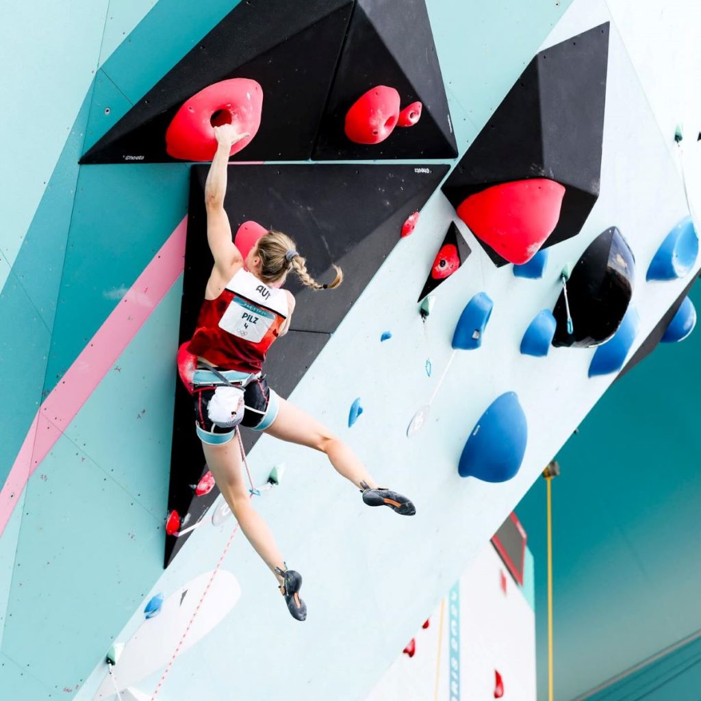 Jessica Pilz in gara