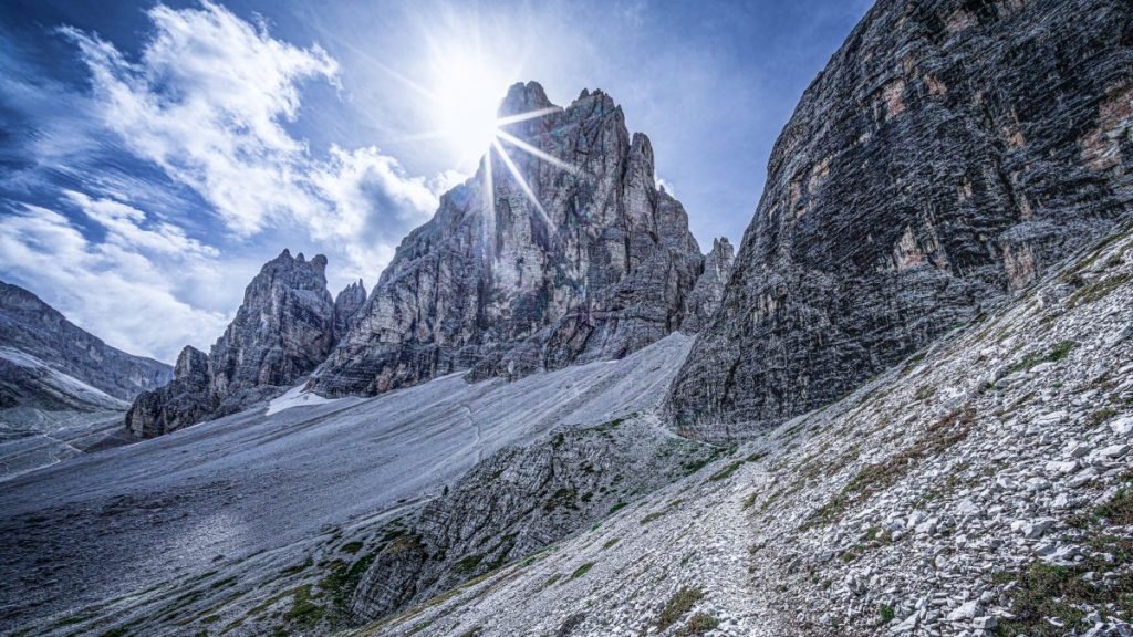 La Croda dei Toni dal sentiero che sale a Collerena ®Luigi Tassi