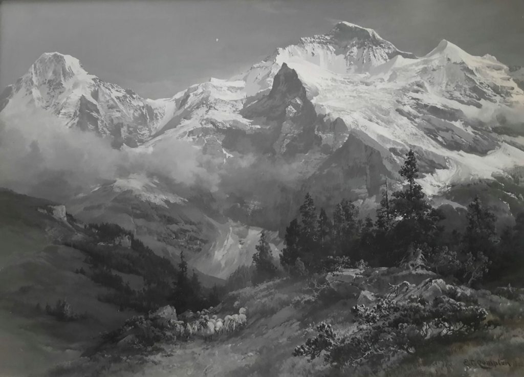 La Jungfrau vista da Compton