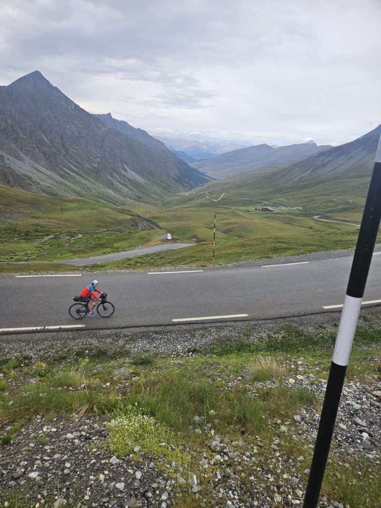 La salita per il Colle dell