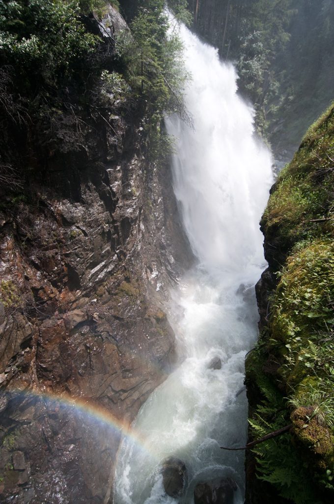 La seconda cascata. Foto Roberto Carnevali
