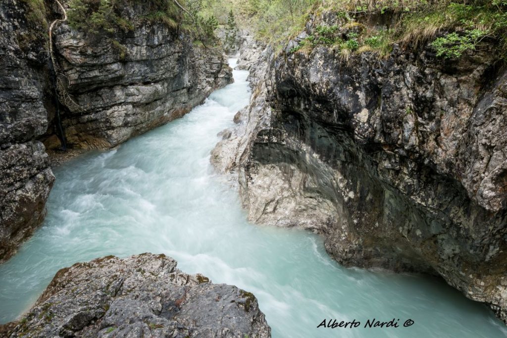 Le gole Schwarzwasserbach. Foto Alberto Nardi