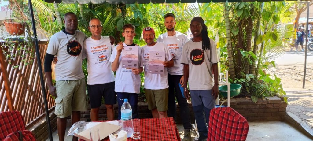 Leonardo e Andrea ricevono l