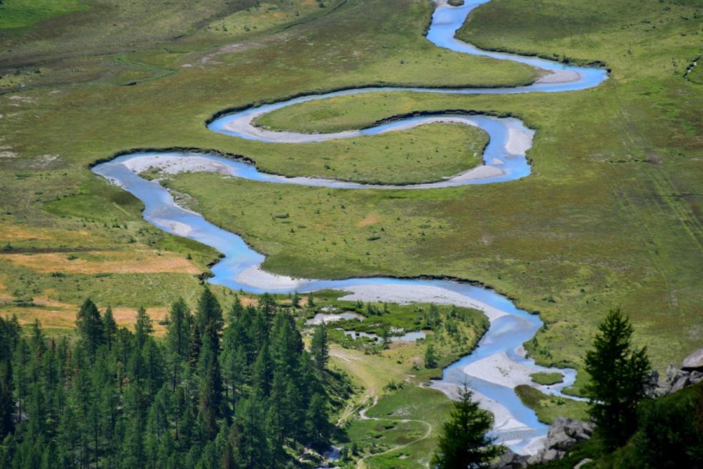 Meandri sul piano di Preda Rossa, foto Stefano Ardito