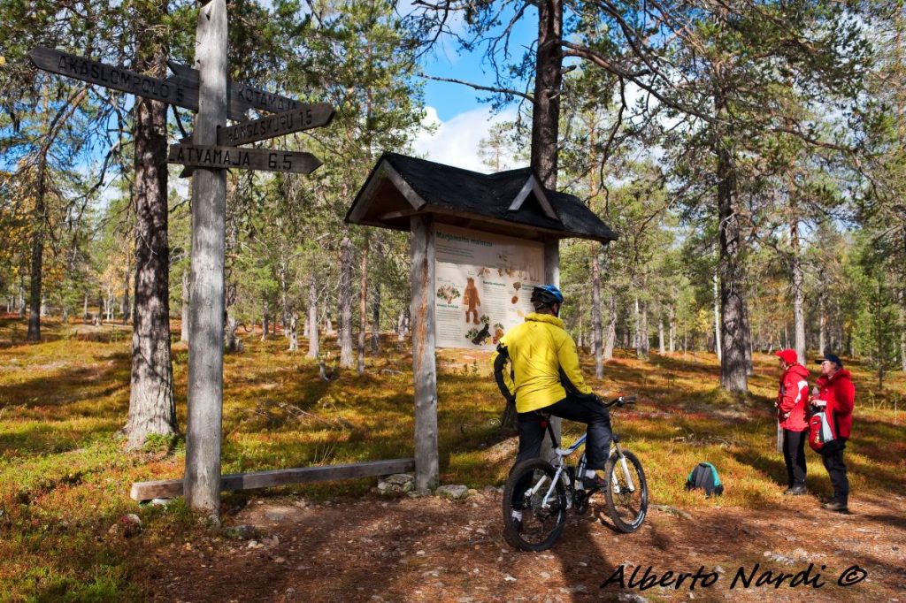 Molti sentieri sono adatti anche per le mountain bike. Foto Alberto Nardi
