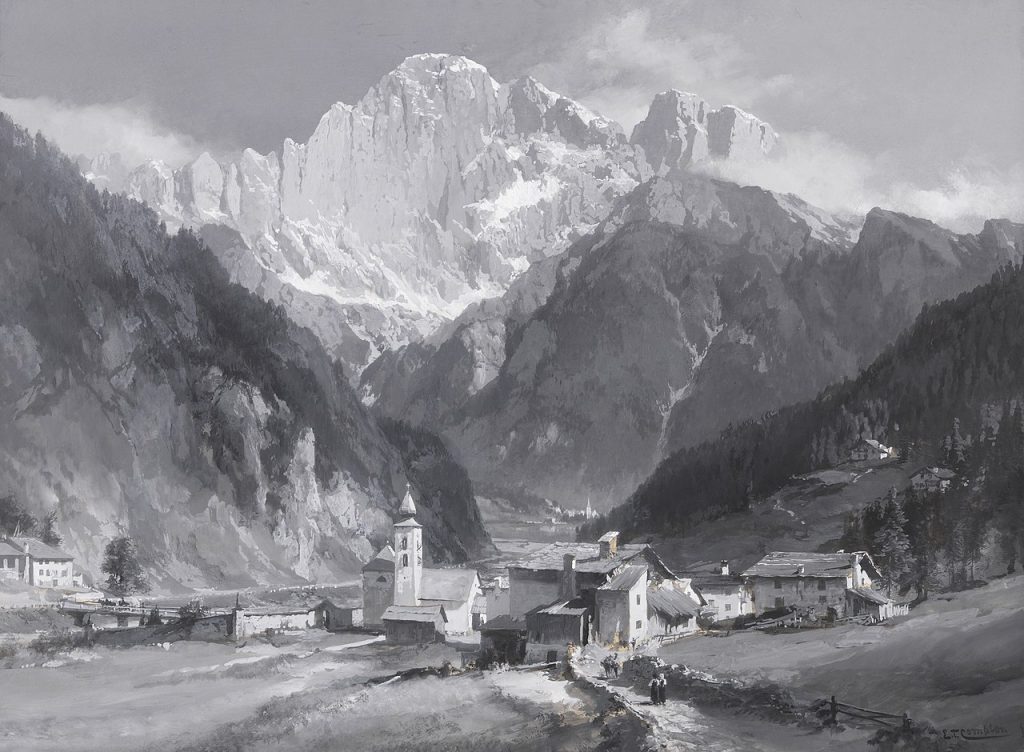Monte Civetta (1895) @Wikimedia