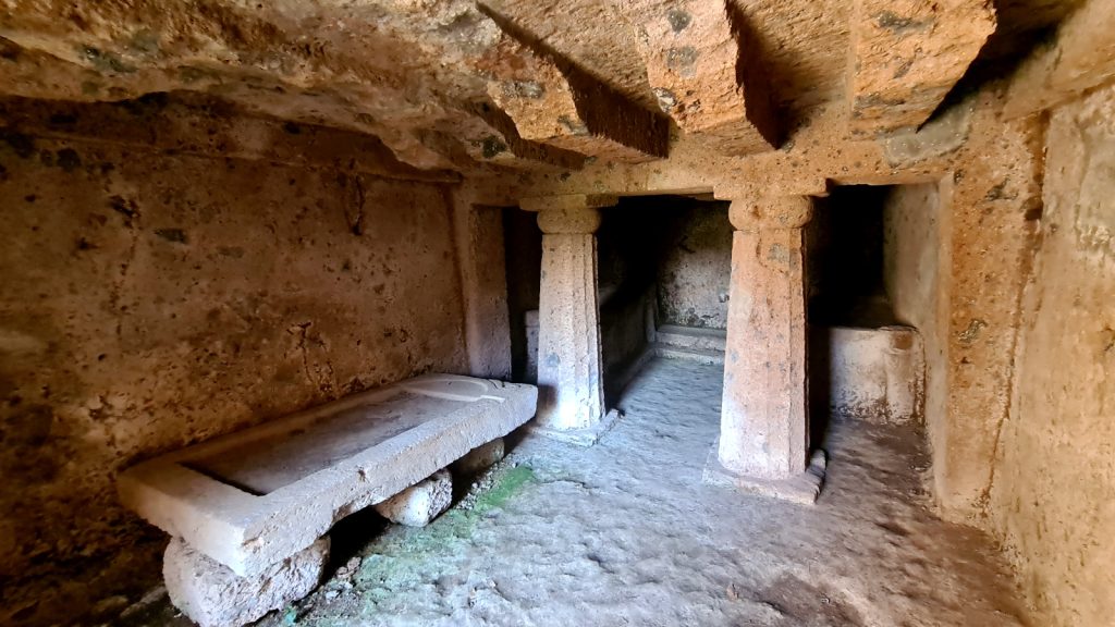 Parco Marturanum, Tomba Margareth, foto Stefano Ardito