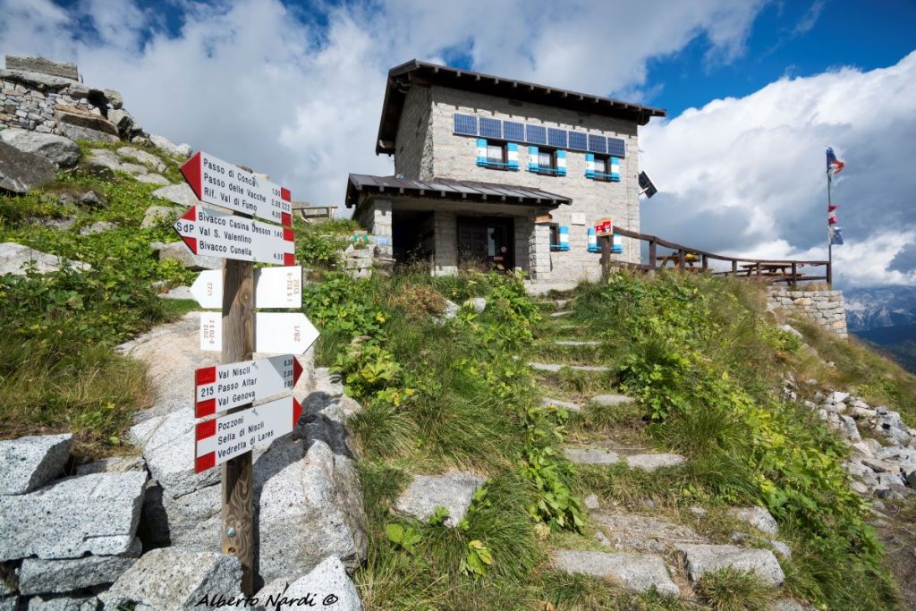 Rifugio Carè Alto-Dante Ongari. Foto Alberto Nardi