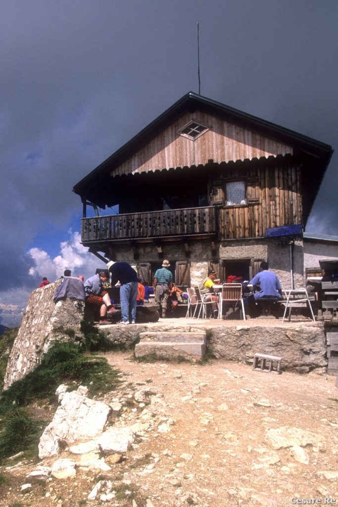 Rifugio Nuvolau. Foto Cesare Re