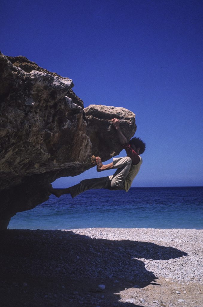 Scoglio calcareo di San Vito lo Capo in Sicilia, foto G. Miotti