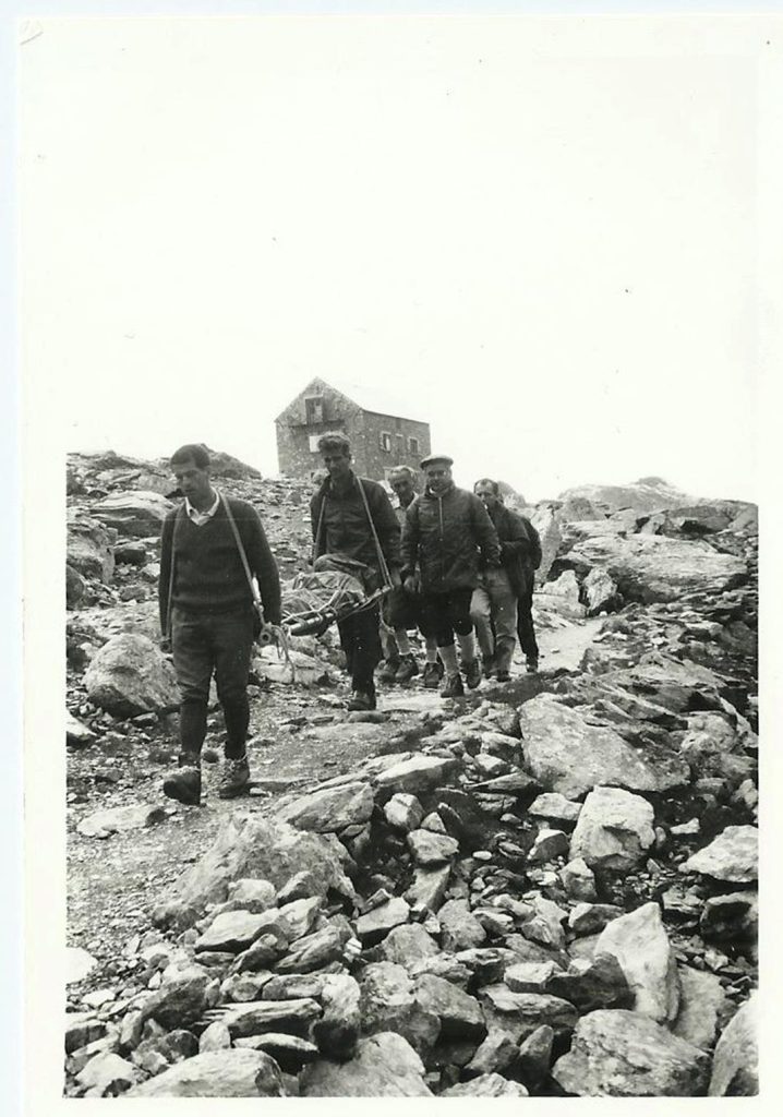 Soccorso con barella