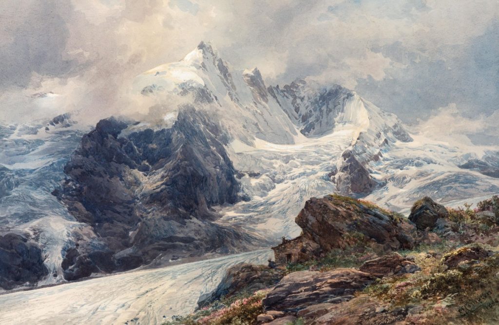 The Grossglockner (1880) @ Wikimedia