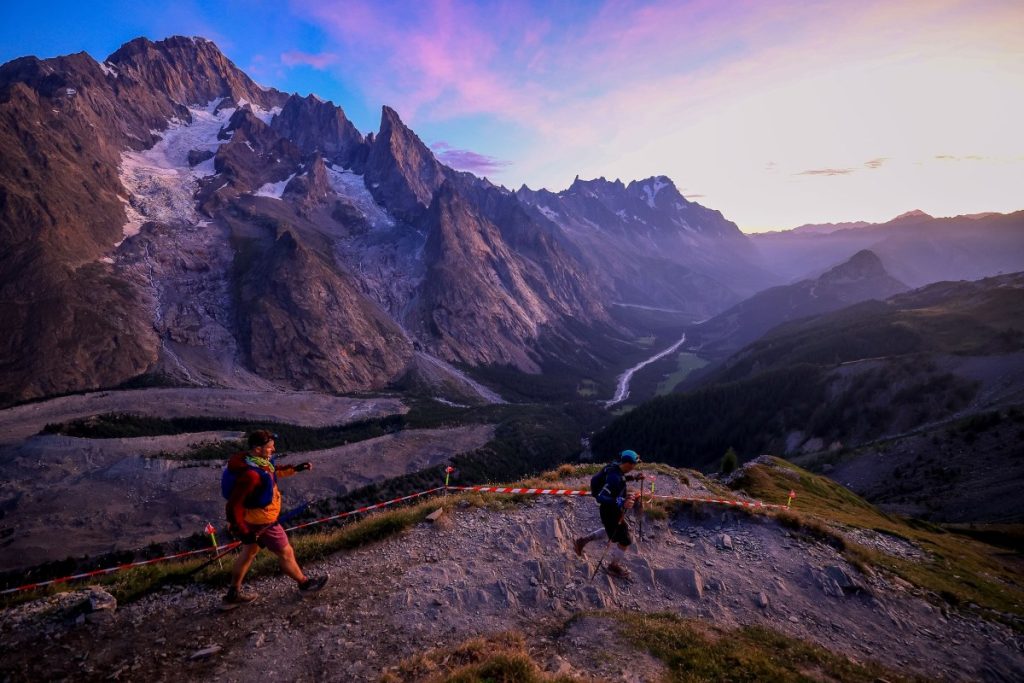 Un momento della gara. FB UTMB World Series