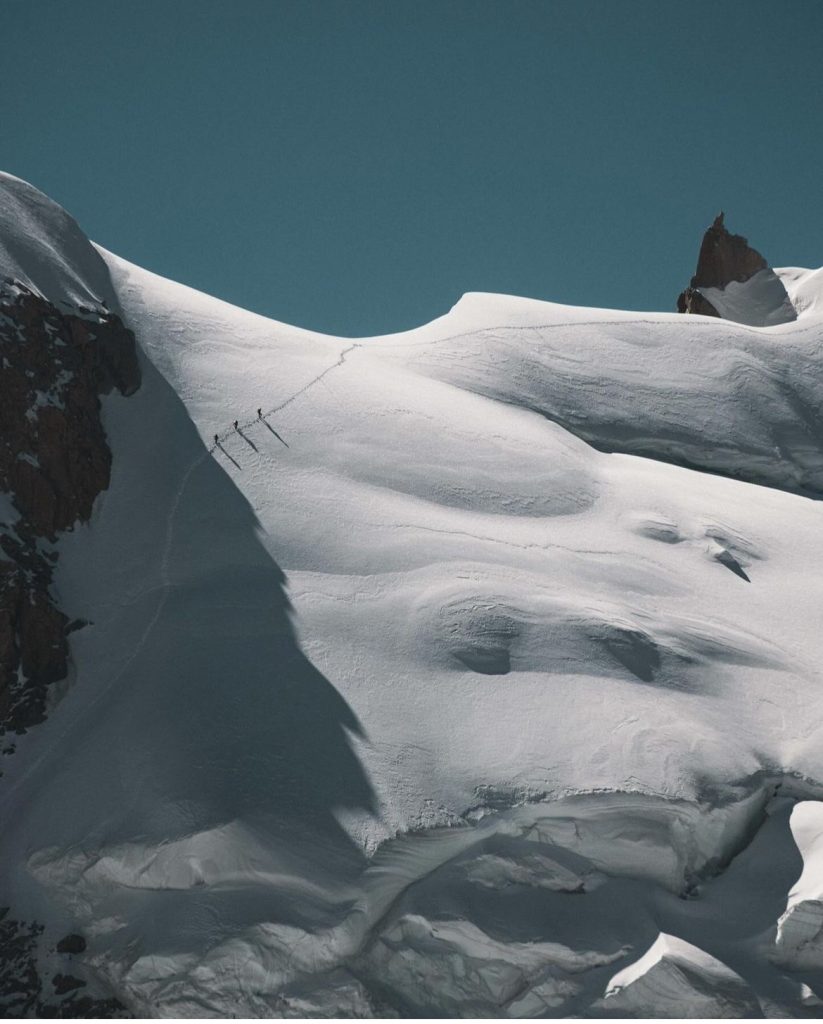 Verso il Mont Maudit. Foto IG kilianjornet