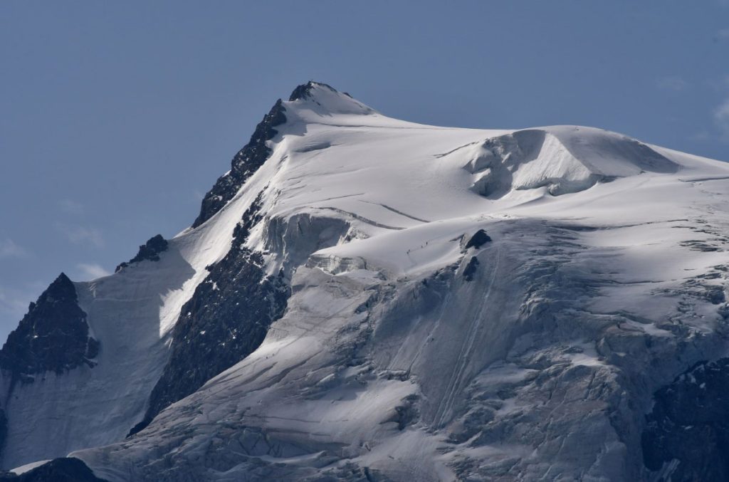 L'Ortles dal rifugio Forcola (Trafoi), foto Stefano Ardito