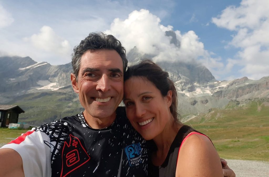 Andrea Galimberti e Sara Stefanelli. Foto FB Andrea Galimberti