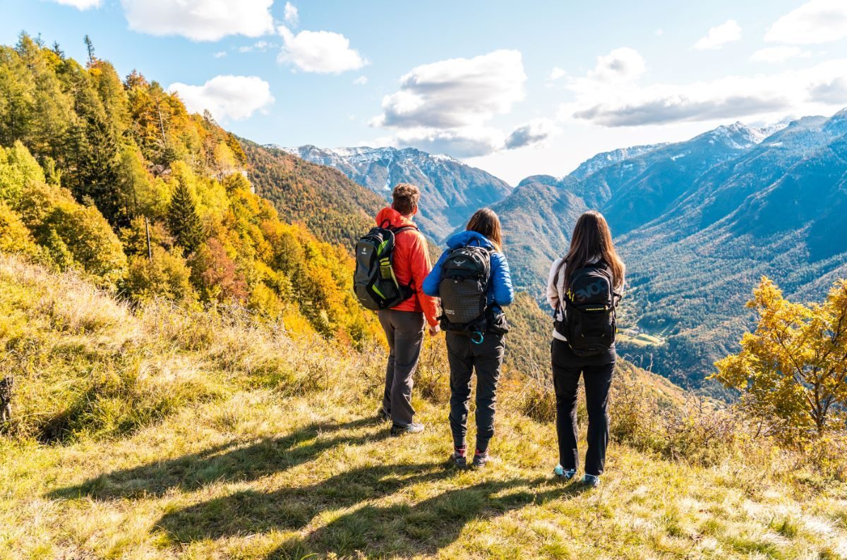 Gli ampi scenari dell'Alpe Cimbra. Foto APT Alpe Cimbra
