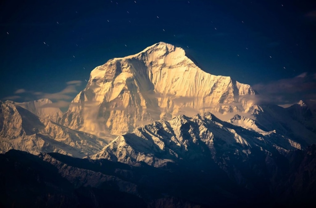 Il Dhaulagiri. Foto Russian expedition team blog