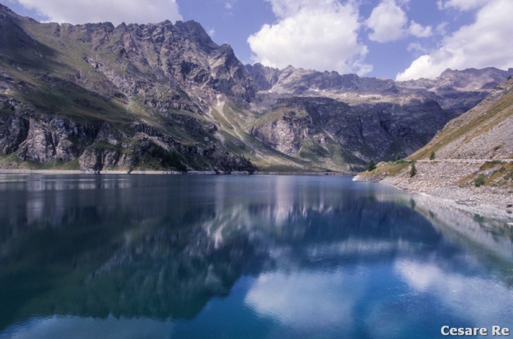 Il Lago Cignana. Foto Cesare Re
