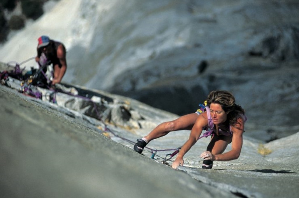 Lynn Hill sul Capitan
