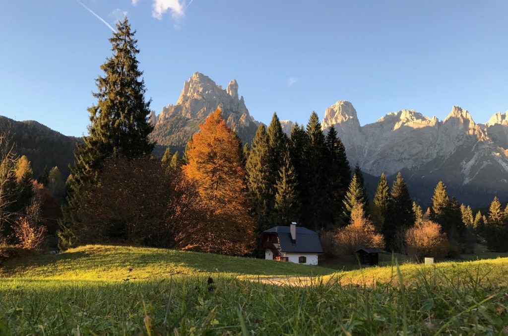 TAPPA 1 - Val Canali in autunno. Foto Mattia