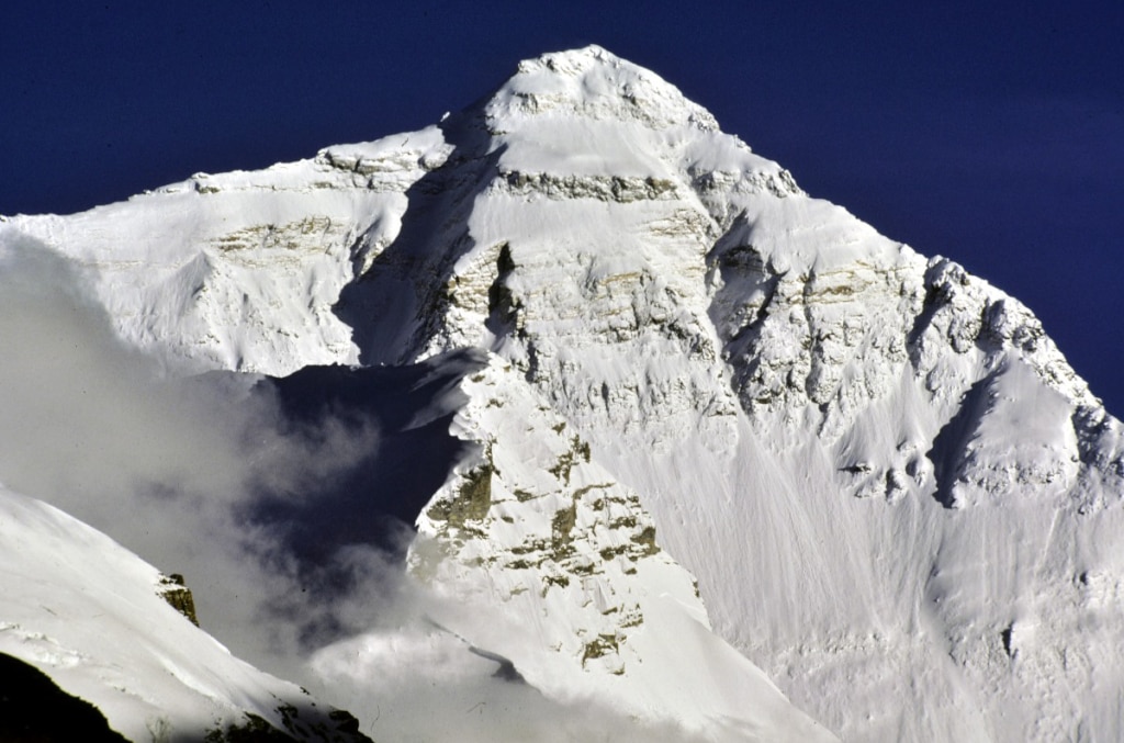 il versante tibetano dell'Everest, foto Stefano Ardito