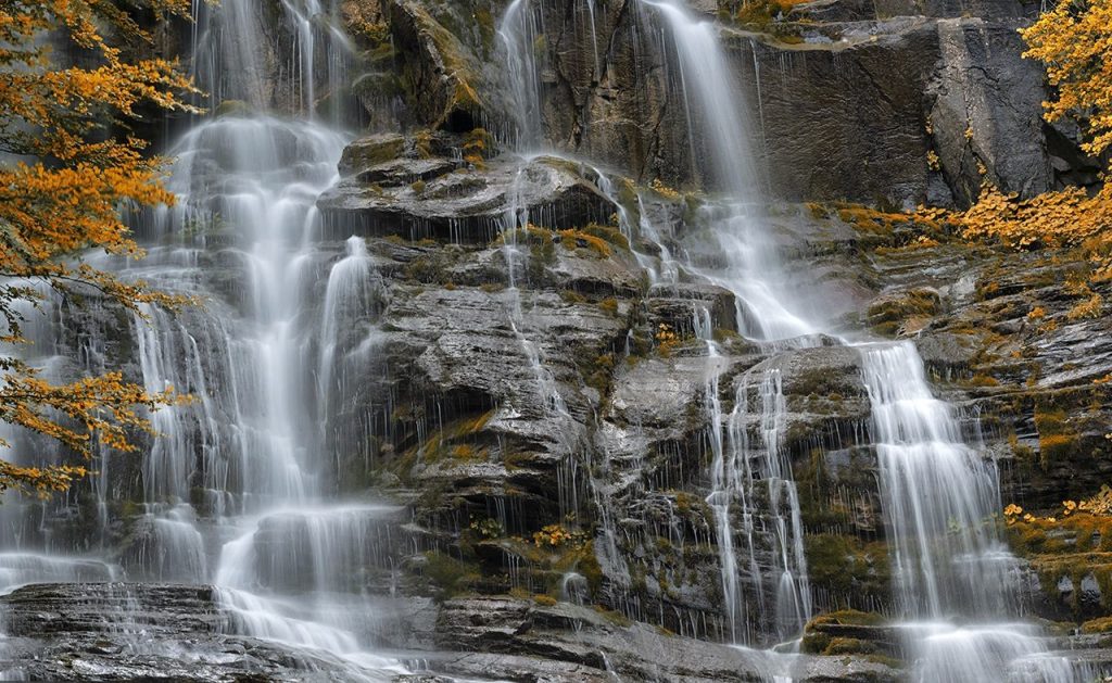 Autunno alle Cascate del Doccione. Foto Roberto Carnevali