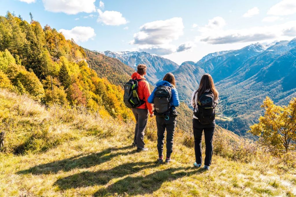 Autunno sui sentieri della Grande Guerra dell’Alpe Cimbra, in Trentino