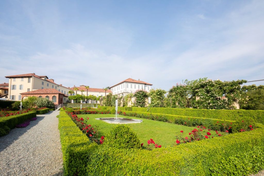 Biella, Giardino di Palazzo Gromo
