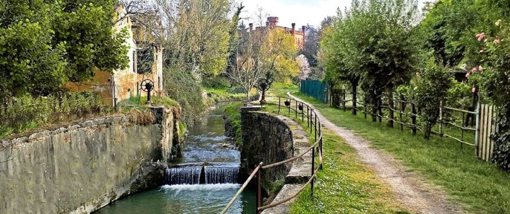 Bologna, Ex conca di navigazione. Sostegno di Corticella
