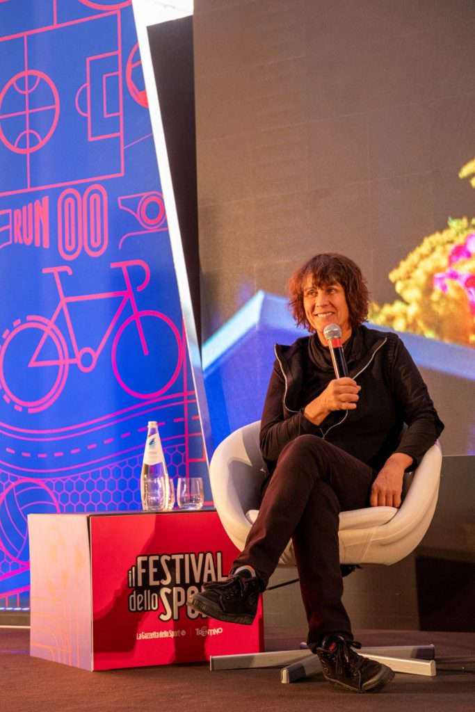 Catherine Destivelle al Festival dello sport di Trento