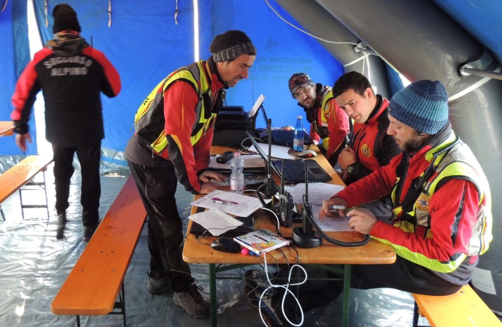 Coordinamento delle ricerche @ CNSAS Veneto