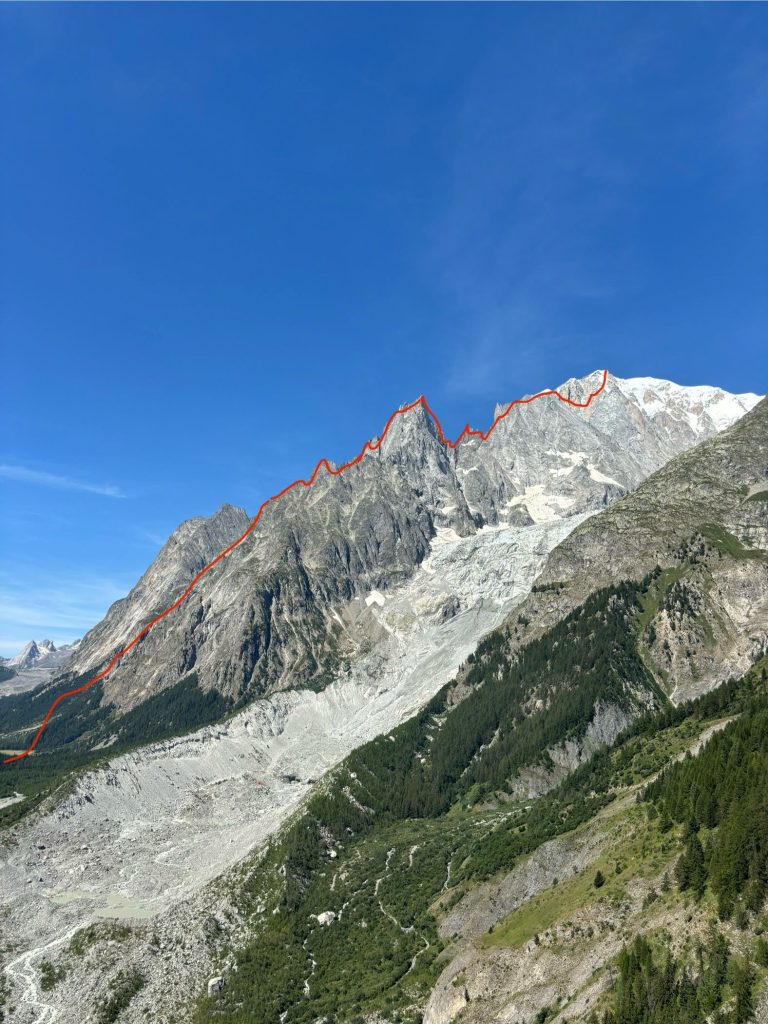 Cresta Intergrale di Peuterey