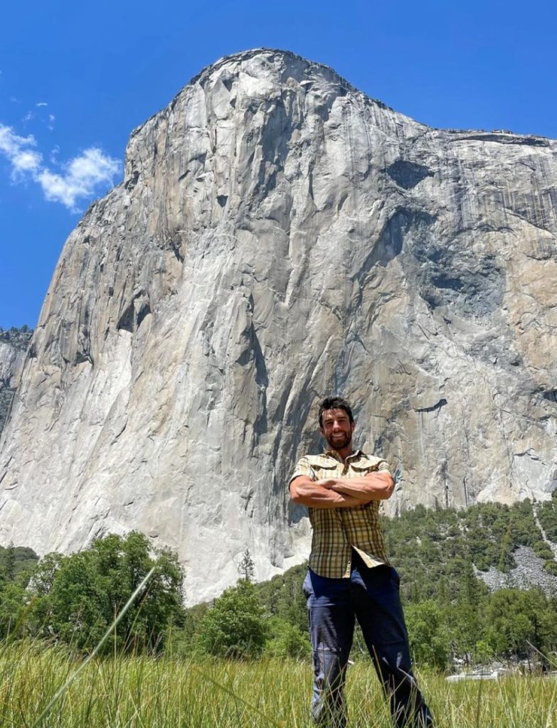 Dopo la solitaria sul Nose. Foto IG ragazzo.stefano