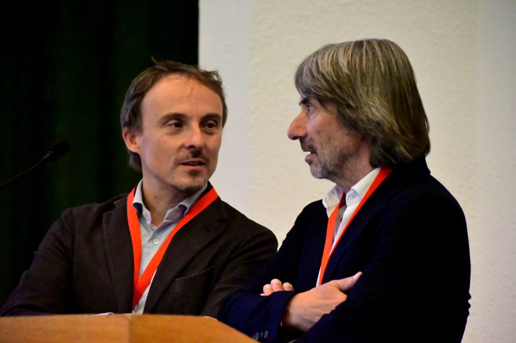 Giacomo Strapazzon e Hubert Messner, foto Stefano Ardito