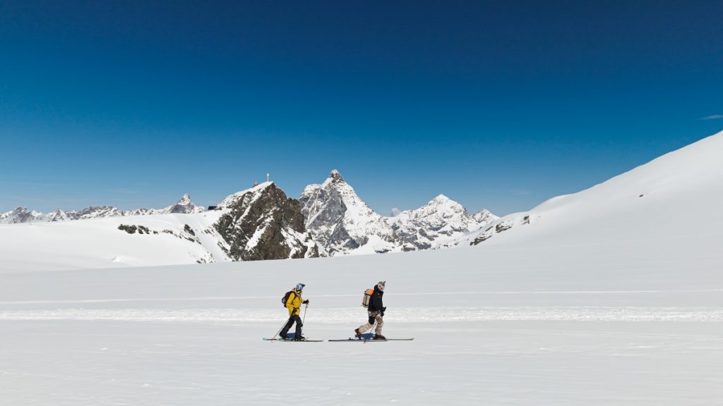 Ritorno al Breithorn. Una scena del film di Dario Tubaldo