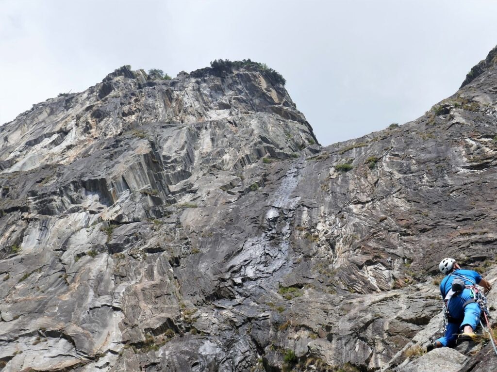 Scalarre la parete come se mai nessuno prima vi avesse messo sopra le mani, foto M. Comi
