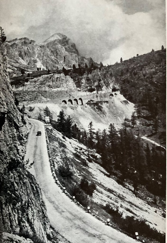 Strada delle Dolomiti anni