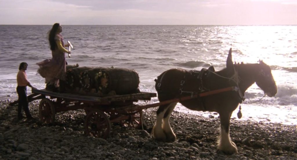 Sul set di The twicker man