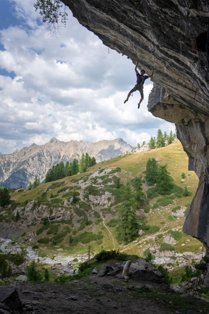 The famous gem (9a) a La Saume. Foto Thibaut Marot