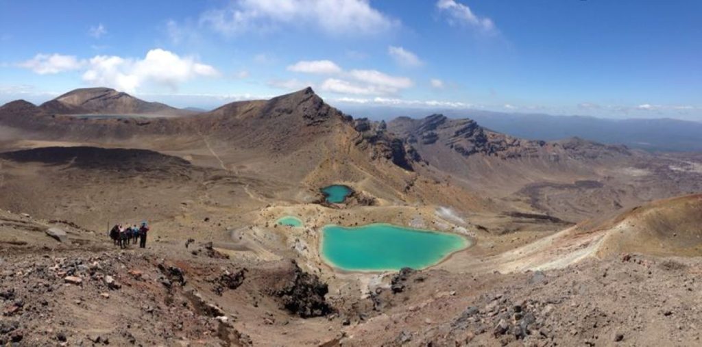 Tongarino Crossing, Esmerald Lakes. Foto Matteo Colizzi