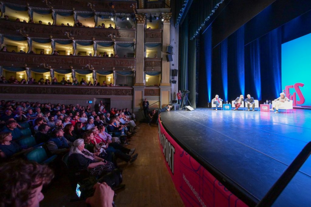 Una serata della passata edizione del Festival dello Sport