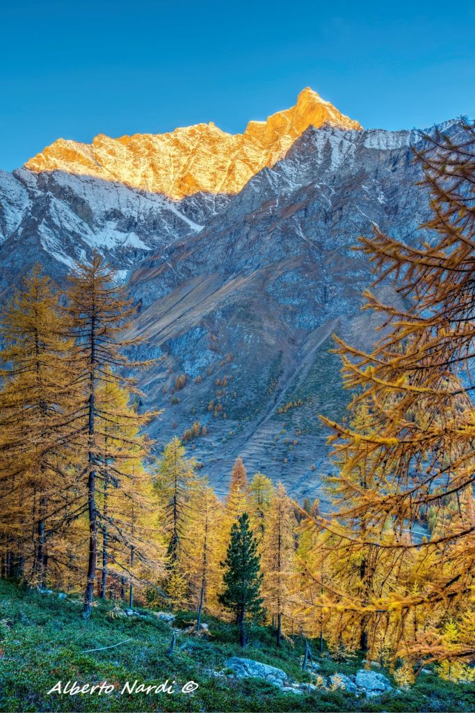 Vista sulla Grande Rousse. Foto Alberto Nardi