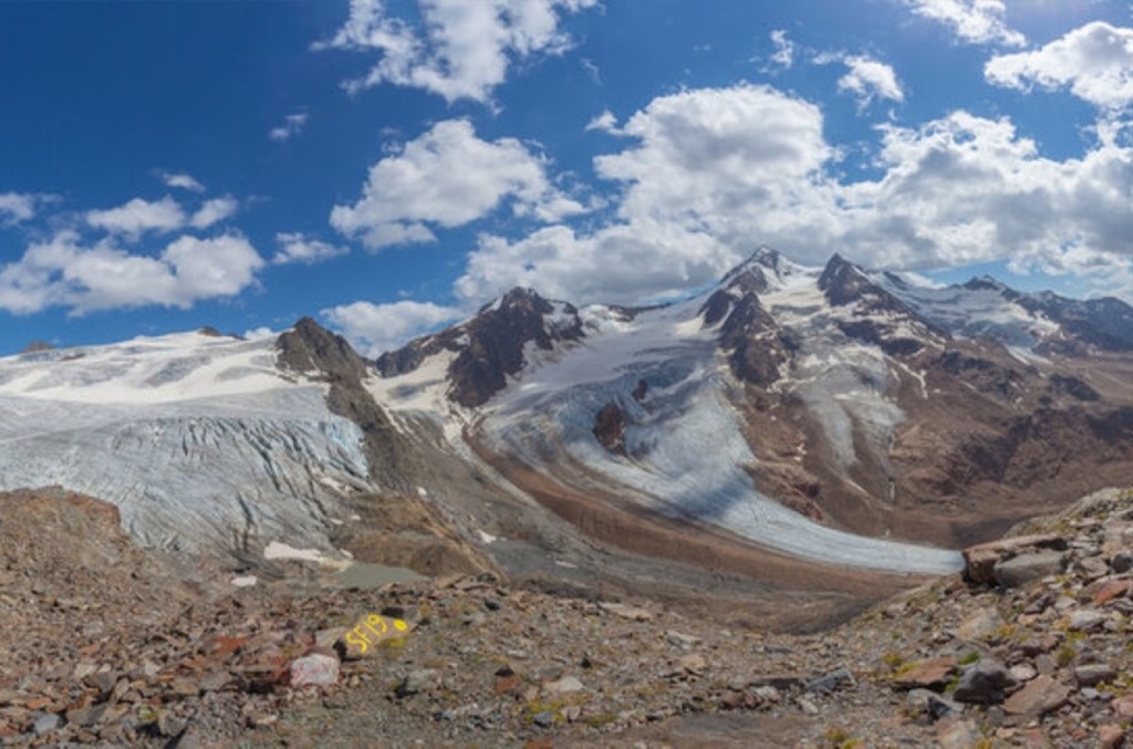 Il ghiacciaio Gepatschferner in Tirolo @ Adobestock