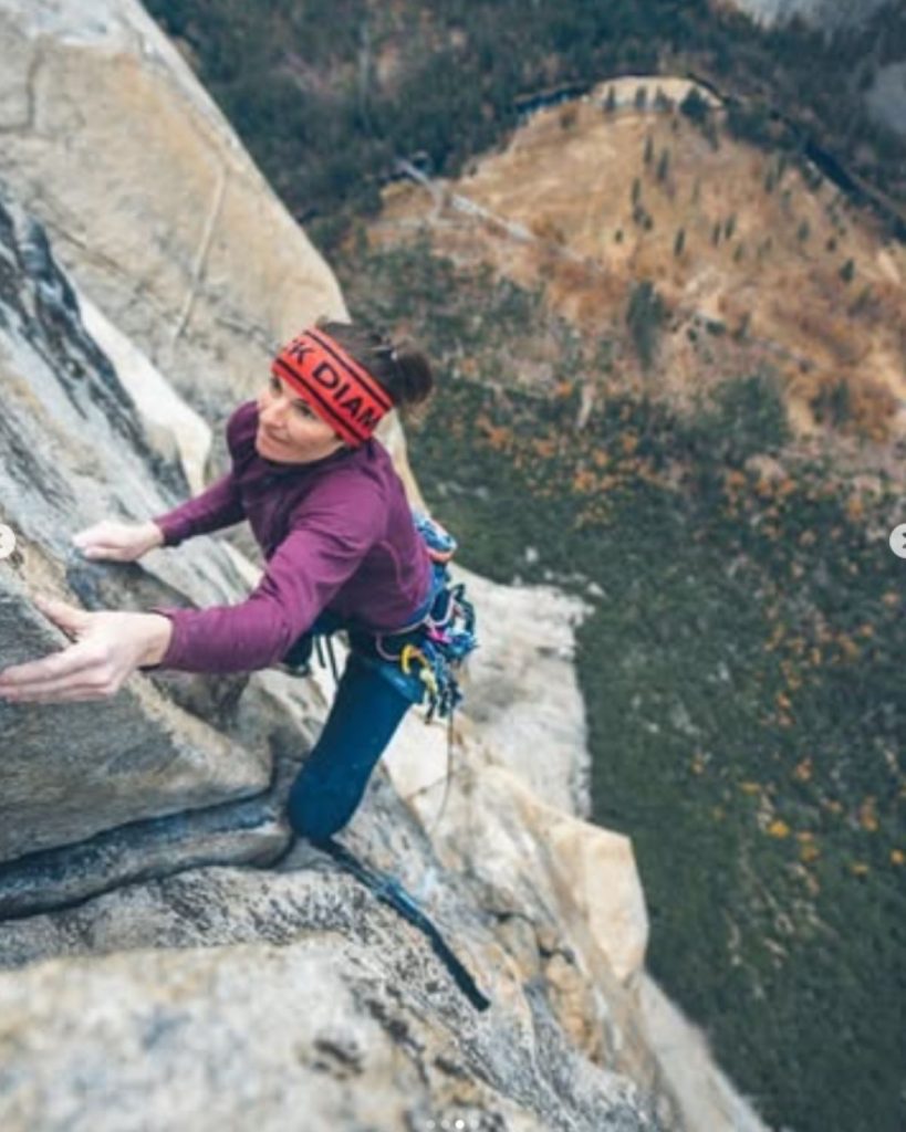La Zangerl impegnata su Freeride. Foto IG babsizangerl