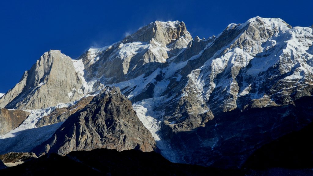 Alba sul Kedarnath Peak, foto Stefano Ardito