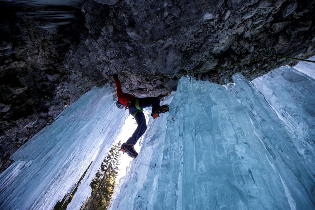 Arrampicata su ghiaccio. Foto Alice Russolo