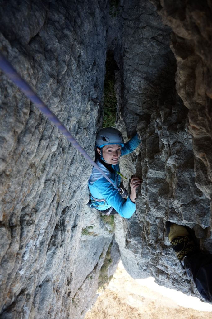 Emanuela Fox sulla via Oppio - Foto Sassbaloss